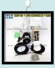 EL5-P0200 Leadshine 400 W L5-400Z AC привод с серводвигателем и 200 Вт Leadshine AC Серводвигатель ACM6002L2H-B0-D-SS с кабелями Connecor
