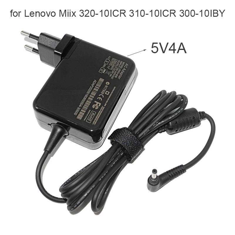 Адаптер переменного тока для ноутбука Lenovo Miix 320 10ICR 310 300 10IBY Ideapad 100S 80R2 11IBY 5 В 4A