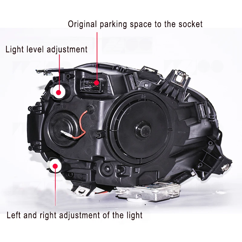 Автомобиль для 2007- Mini F56 cooper головной светильник s для F56 все светодиодный головной фонарь Angel eye светодиодный DRL передний светильник Би-светодиодный объектив динамический поворот