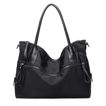 

Amberler High Quality Women Handbags Nylon Large Capacity Female Shoulder Bag Fashion Ladies Crossbody Bags Waterproof Tote Bags