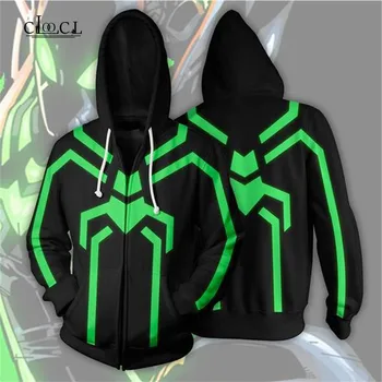 

Zipper Hooded Coat Invisible Spiderman Kane Cosplay Tops Hoodies 3D Printed Streetwear Zip Hoodie Men Harajuku Style Sweatshirts