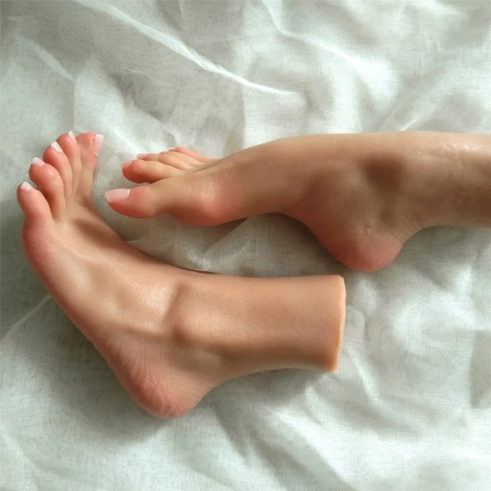 Realistic Female Foot Fetish Toy Lovers Model With High Arch Sex Doll For Worship - 4