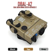 PEQ-15A DBAL-A2 Dual Beam Aiming Laser IR& Red Laser LED White Light Illuminator with Remote Battery Box Switch
