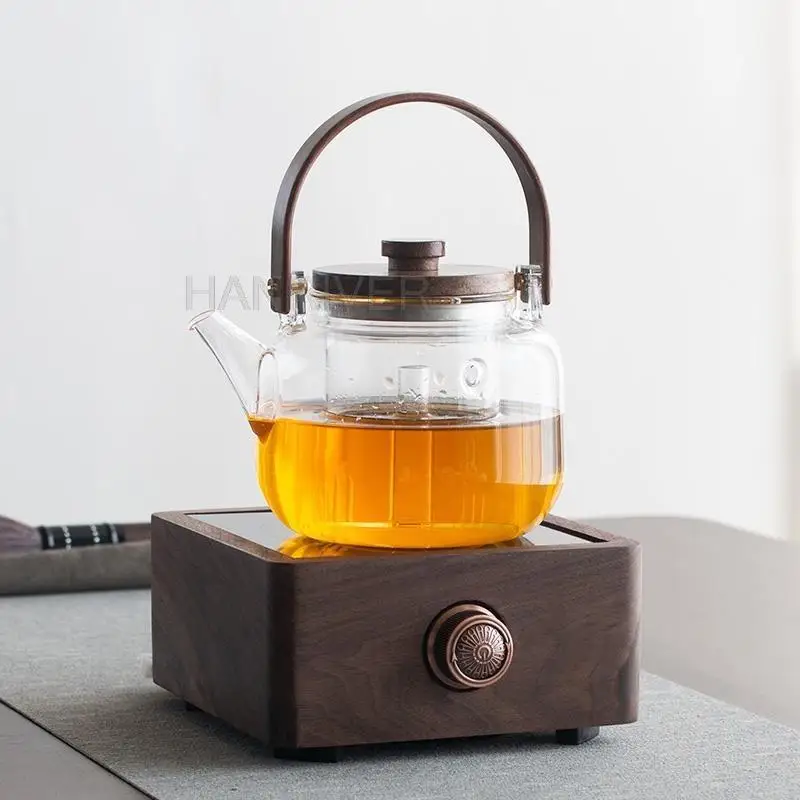 Electric Stove Hot Stove Plate Tea Maker Heating Furnace Boiler Boiler Multifunctional Rice Cooker Wood Electric 220V
