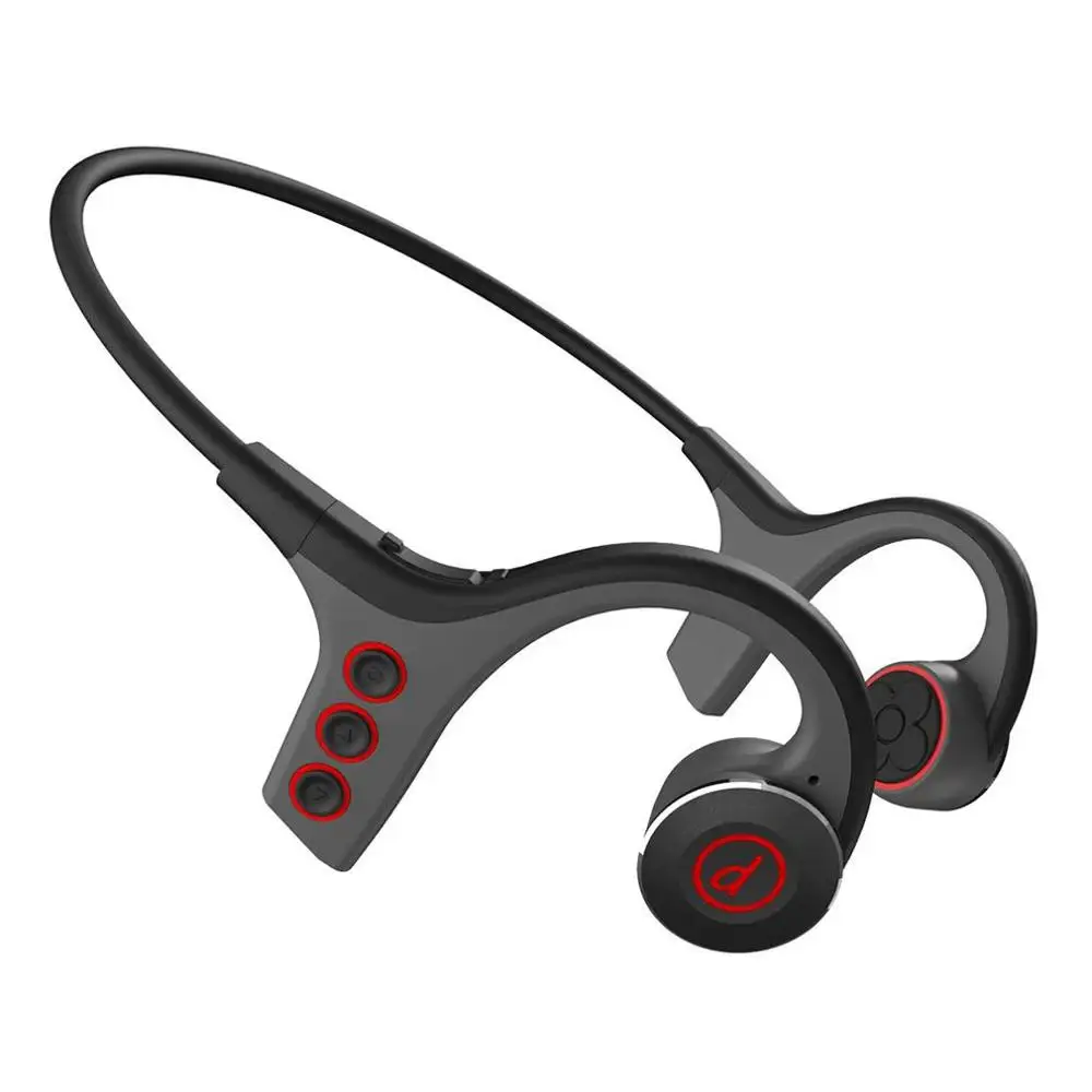 

Bone Conduction Wireless Headset Does Not Enter The Ear Universal Sports Waterproof Headphones Multiplex Process