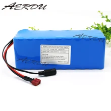 AERDU 36V 10S4P 10Ah 600W High power&capacity 42V18650 lithium battery pack ebike electric car bicycle motor scooter 20A BMS