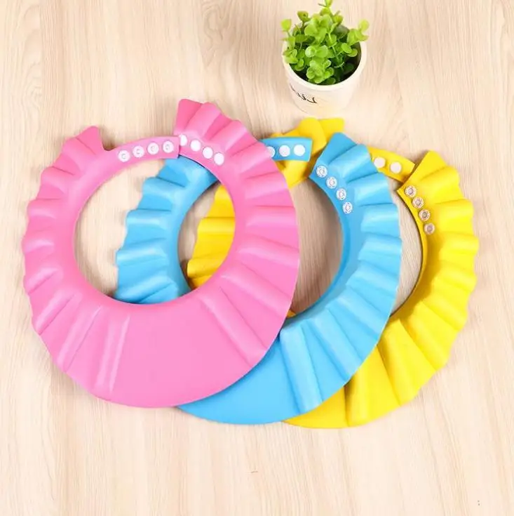 Gorro De Ducha Seguro Para Beb, Gorro De Bao Para Chico, Gorro Regolabile Per Ducha De Beb, Proteccin Para Los Ojos,