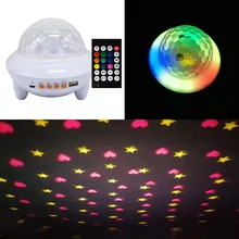 Disco bola de cristal led com bluetooth alto-falante controle remoto bateria carregável bom uso para festa dj ktv casa aniversário engraçado