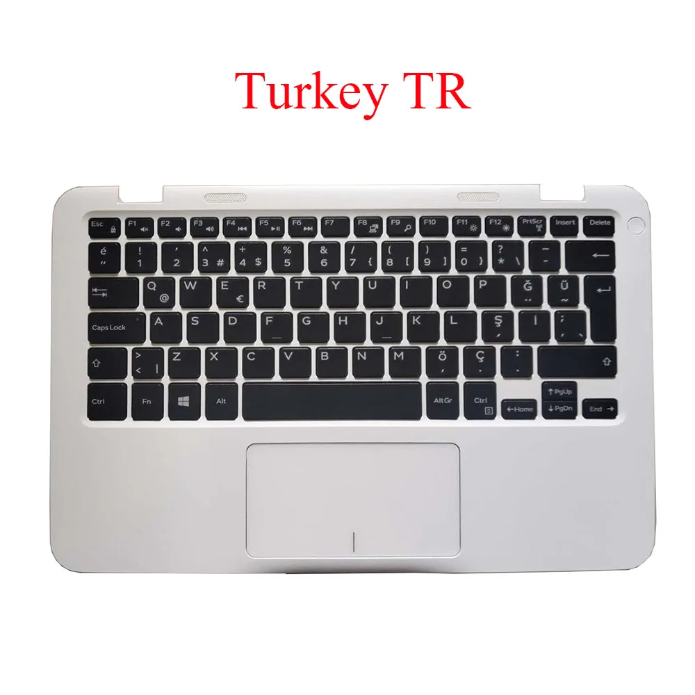 Подставка для ноутбука TR клавиатура DELL Inspiron 11 3162 3164 P24T 08T479 8T479 0RV892 RV892 Турция с