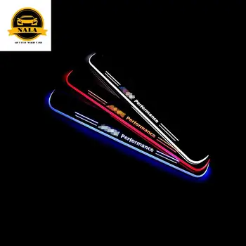 

LED running boards for f30 BMW 3 series nerf bars light scuff plate Sill pedal pathway guards Threshold welcome Light panels hig