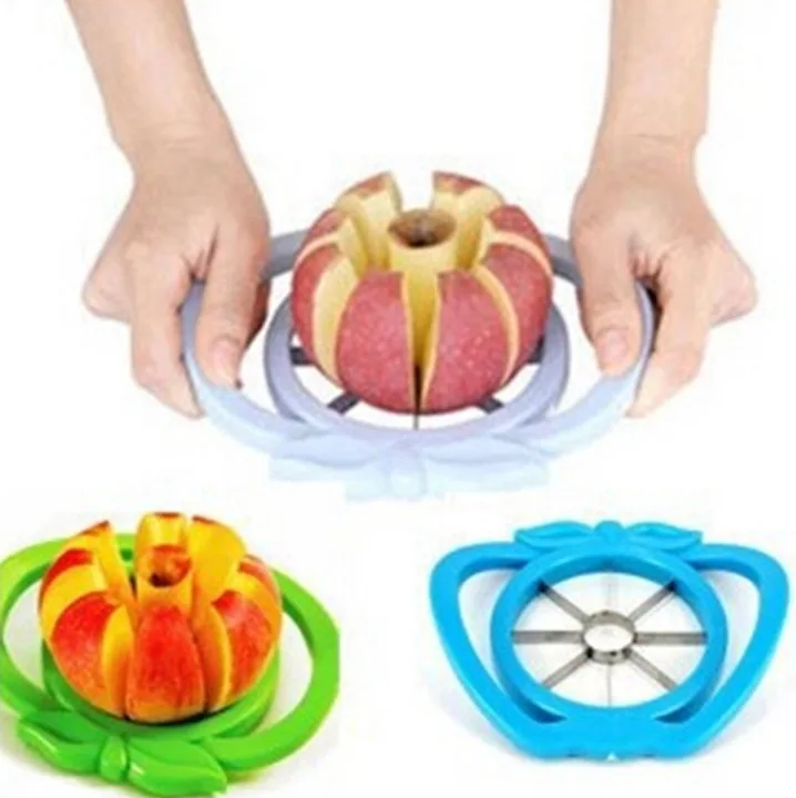 

Creative Home Large Size Multi-functional Stainless Steel Cut Apples Fruit Cutter Coring Kitchen Gadgets