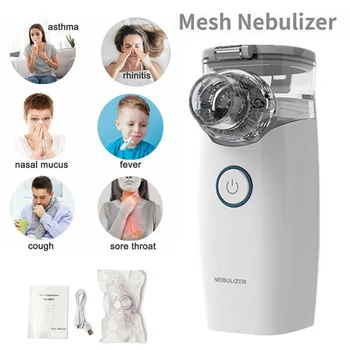 

Handheld Mini Nebuliser Steaming Tool Health Care Atomizer Portable Respirator Humidifier Adult Kid Inhaler Nebulizer
