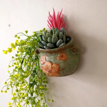 

Retro European Rural ceramic carvings, wall hanging, hydroponic flowerpots, vases, wall decorations, household ornaments