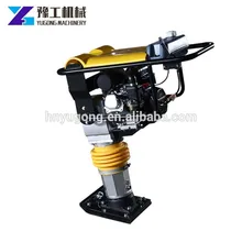 Популярный Бензин ударная трамбовка легкая в эксплуатации высокочастотная вибрационная трамбовка трамбовочная строительная машина CE сертификация