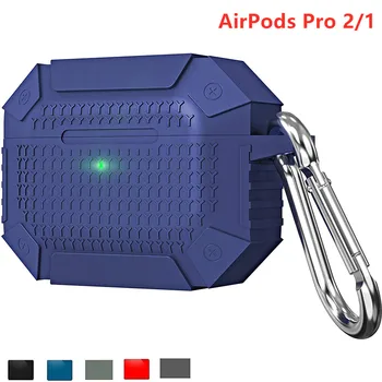 

Case for Air pods pro/2/1 earpods aipods Apple airpods2 Anti-fall Accessories Luxury Silicone Protector cover Airpods Pro case