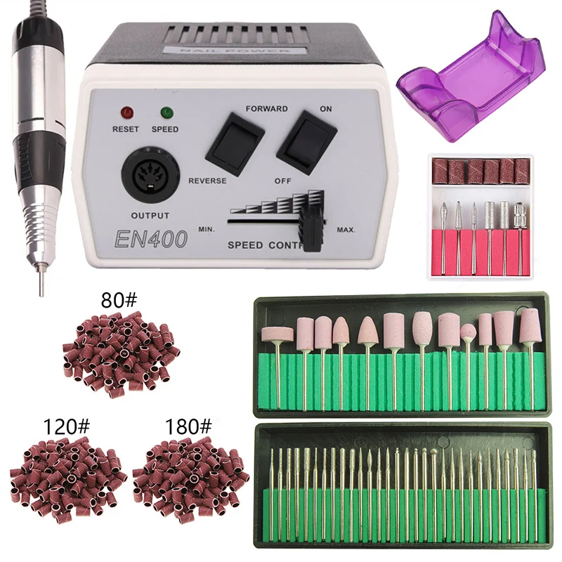 

35W 40000/20000RPM Electric Nail Drill Nail Machine Manicure Set Polishing Tools Pedicure Gel Remover Milling Cutters Equipment