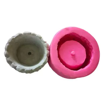 

DIY 3D Stump Succulent Plant Flower Pot Silicone Mold Gypsum Cement Fleshy Flower Bonsai Silicone Mold