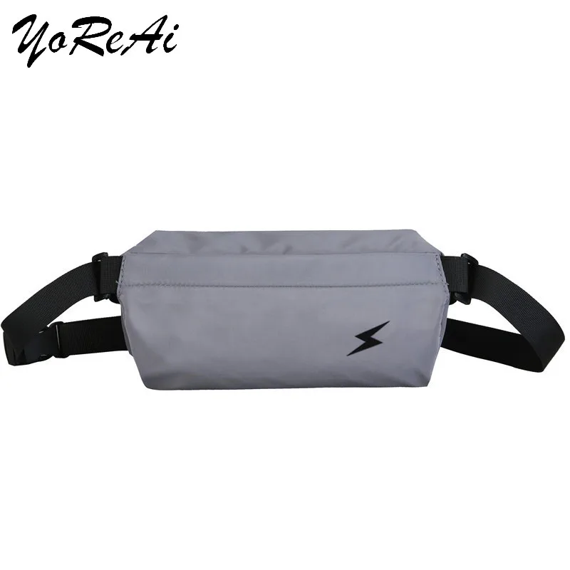 

Поясная Сумка унисекс, забавная сумочка на ремне в уличном стиле, нагрудные мешки, вместительная бананка, посылка лоновая тканевая бананка в стиле хип-хоп