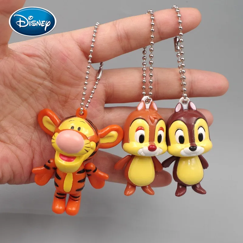 Disney 1 шт. кукла чип и Дейл белка прыгающий Тигр совместный Подвижная брелок