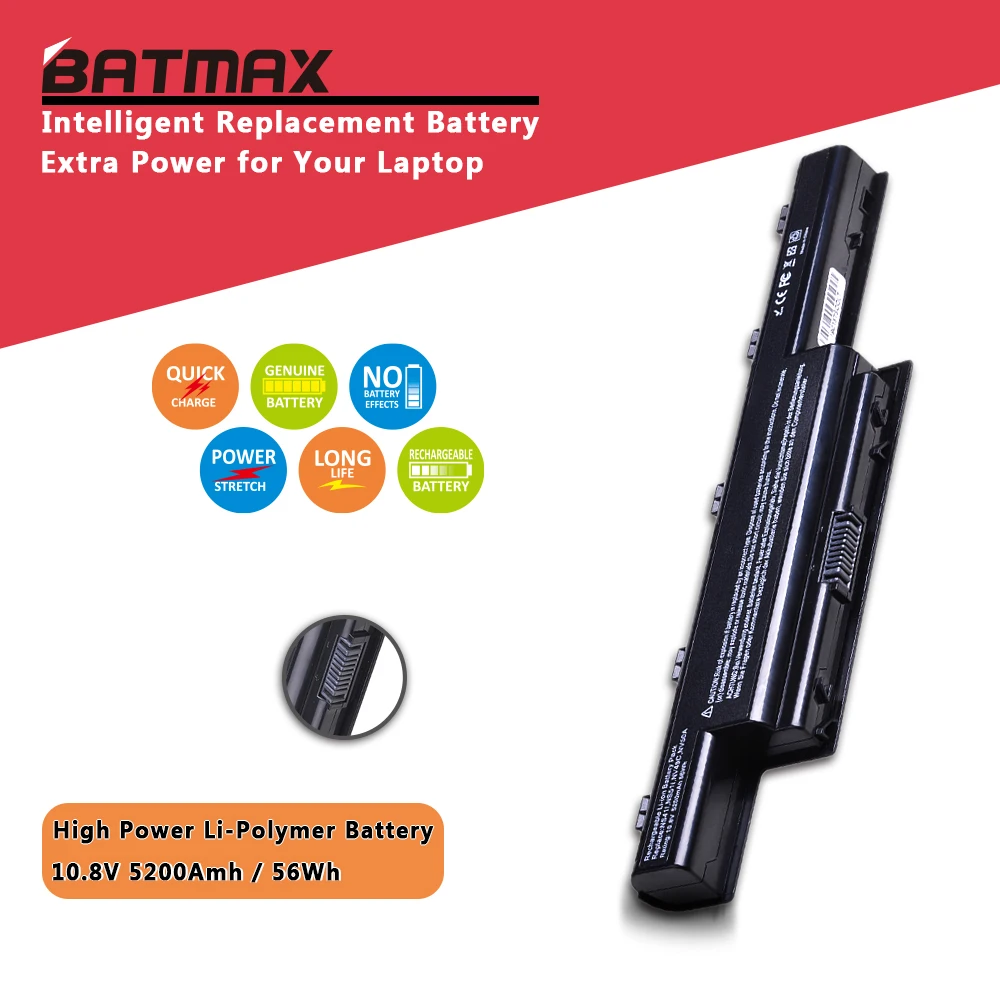Аккумулятор Batmax для ноутбука Acer Aspire 5200 4738 4741 4250 4349 4333 4350 4551 4560 4733Z 4739 5250 5253 5336 5551 5750 |