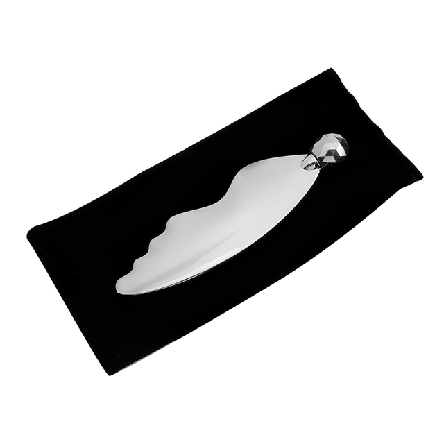 Spatula Spoon Beauty Scoop for Cosmetic Eye Cream Applicator Rotatable Eye Massage Wrinkle Remove Facial Gua Sha Board