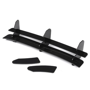 

New Car Rear Bumper Diffuser & Rear Side Splitters Diffuser Lip Spoiler Guard Cover Balck For VW For Volkswagen For Golf Mk7.5 R