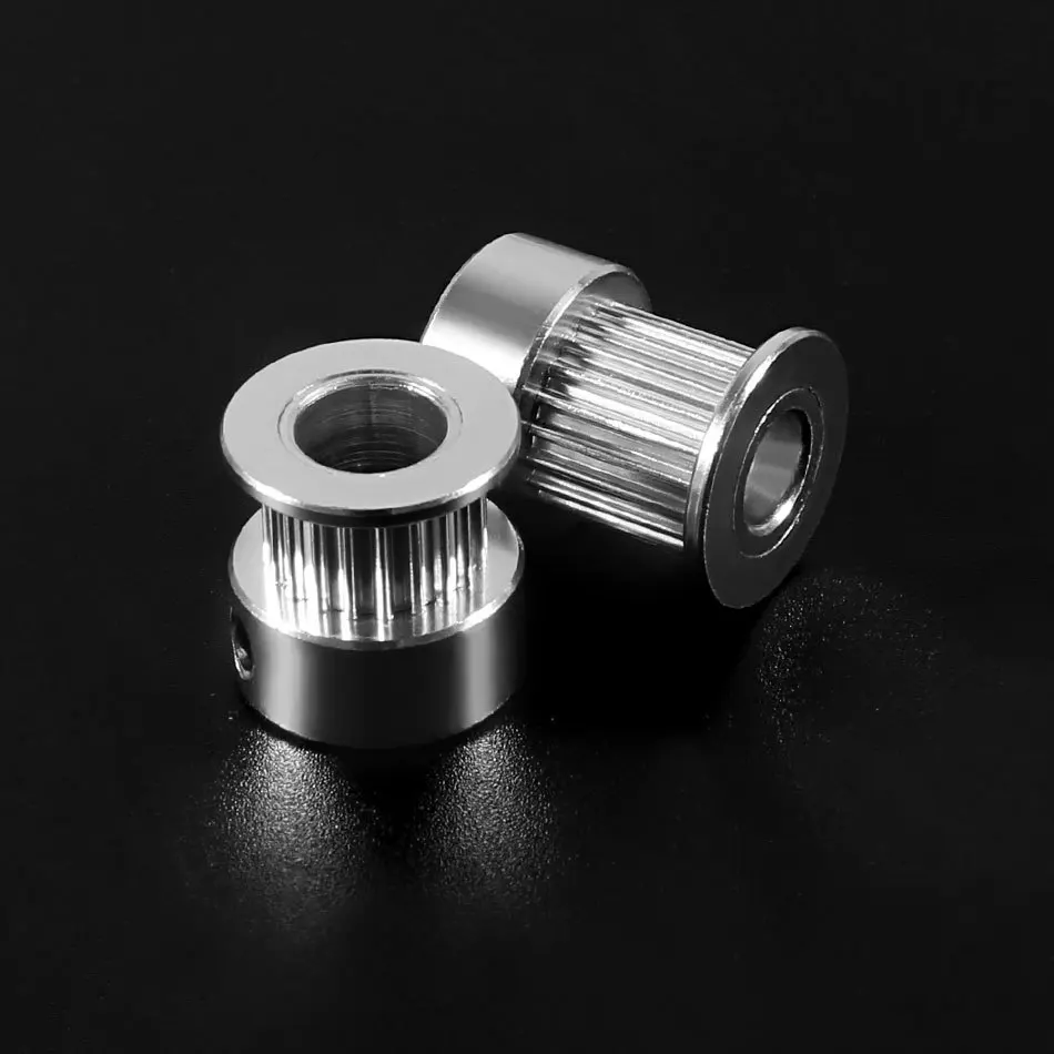 GT2 Timing Pulley 16 Tooth 2GT 20 Teeth Aluminum Bore 5mm 8mm Synchronous Wheels Gear Part For Width 6mm 10mm 3D Printers Parts