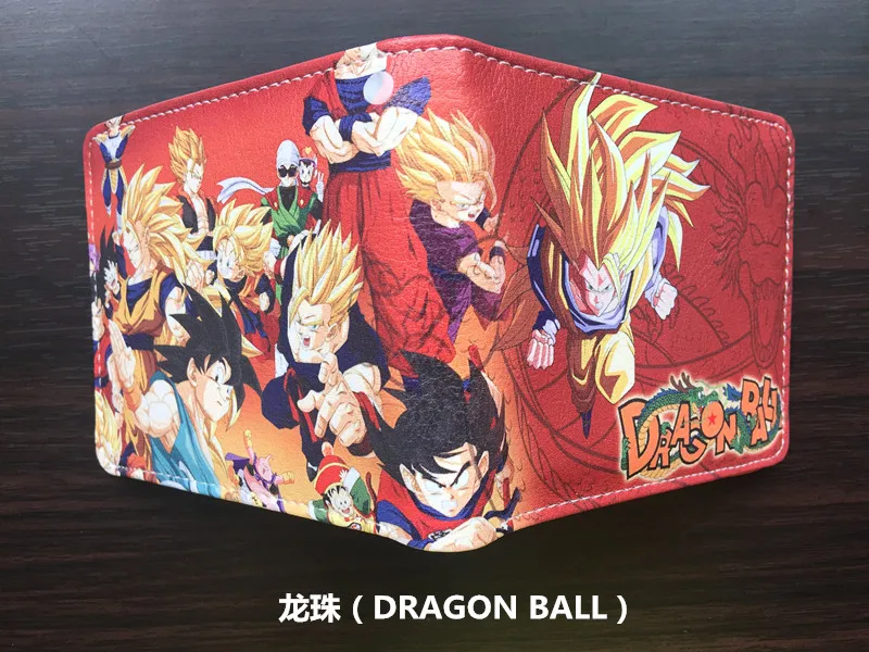 Мультфильм аниме Dragon Ball DRAGON BALL Сунь Укун Saiyan студенческий Детский кошелек - Цвет: 4