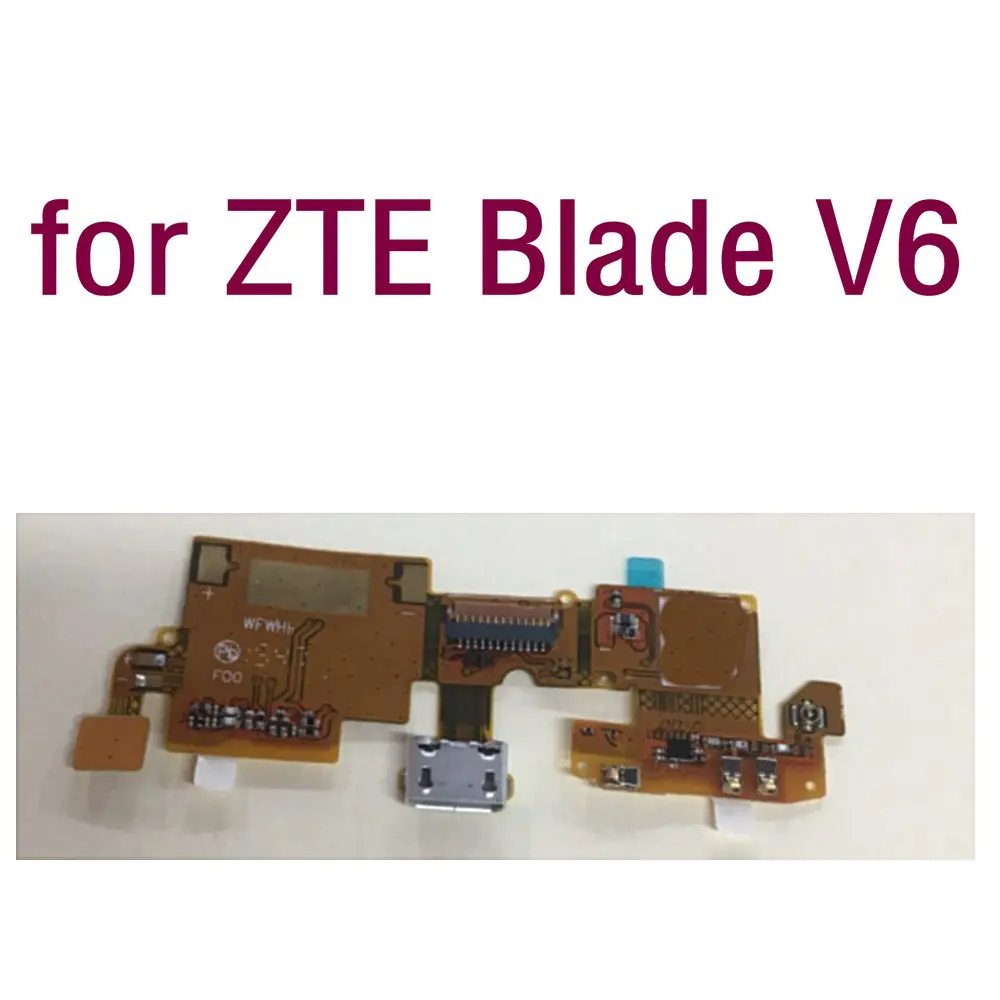 Бренд USB порт для зарядки док-станция разъем плата гибкий кабель с микрофоном ZTE