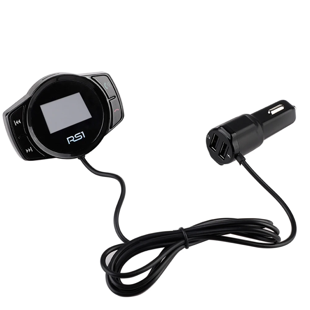 

Car Wireless Bluetooth USB LCD SD FM Transmitter Magnet Handsfree MP3 Player