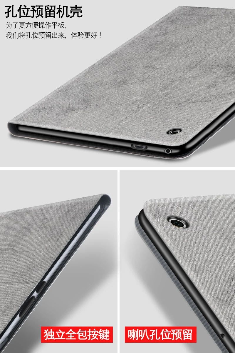 Чехол для планшета huawei MediaPad T5 10 AGS2-W09/L09/L03/W19 10,1 дюймов Модный чехол-книжка с рисунком оленя из искусственной кожи+ ручка