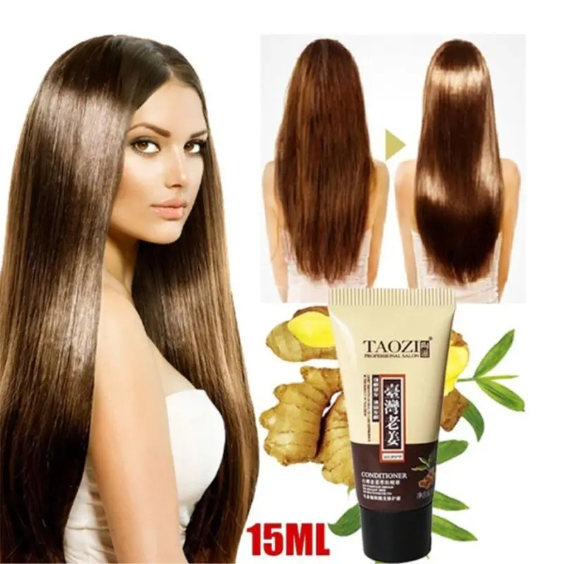 

15ml Ginger Extract Hair Mask Conditioner Powerful Nourishing Oil-Control Cream