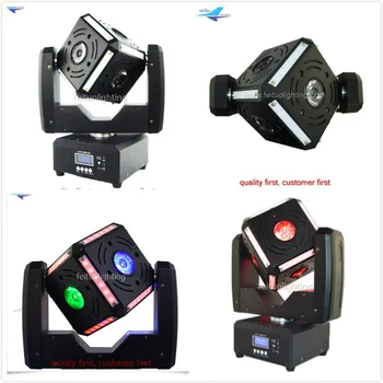

E-2x-4x +fly case Pro stage cheap 6x12w rgbw led mini cube snake eyes Moving Head quad color