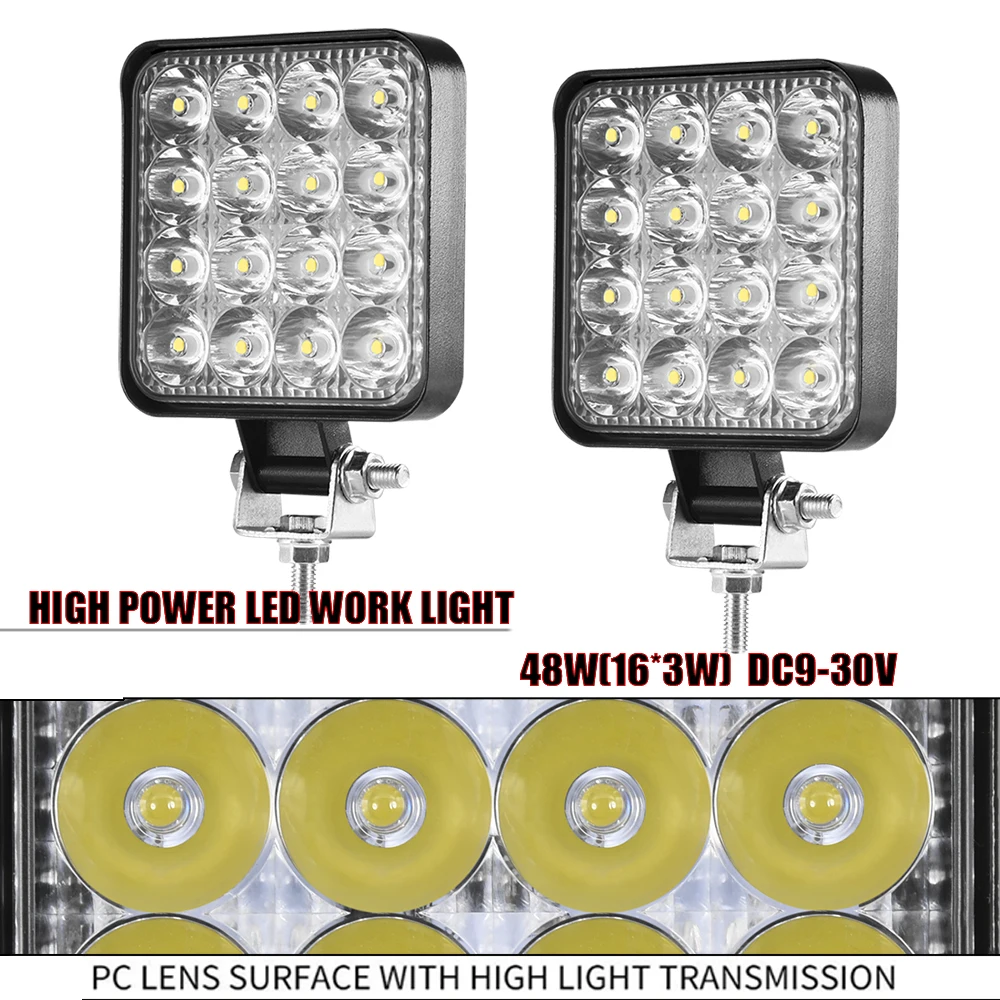 Led light bar 48w Led bar 16barra Led car light For 4x4 led bar offroad SUV ATV Tractor Boat Trucks Excavator 12V 24V work light Led light bar 48w Led bar 16barra Led car light For 4x4 led bar offroad SUV ATV Tractor Boat Trucks Excavator 12V 24V work light