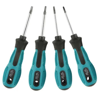 

4Pcs Triangle Screwdriver Set Bits Magnetic Chrome-vanadium Steel Hand Tool Kit