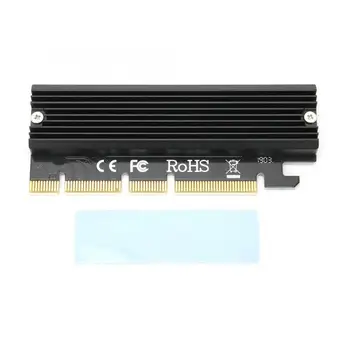 

PCI-E 3.0 16x m.2 NVME SSD Adapter Card PCIE to M key NGFF PCIE 4X 8X 16X Output New