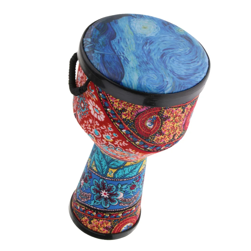 8 ''Djembe Bongo Африканский ручной барабан музыкальный Ручной Ударный инструмент для детей взрослых подарок