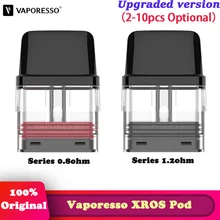 100 oryginalny wkład Vaporesso XROS Series 2ml pusty pojemnik z cewkami 0 8ohm 1 2ohm tanie tanio Akcesoria do ładowarki CN (pochodzenie)