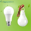=(K)= 12V Portable Clip/220V E27 LED Bulb DC/AC Ring Hang Light Lamp 3W 7W 9W 12W 15W For Outdoor Camping Fishing Emergency ► Photo 1/6