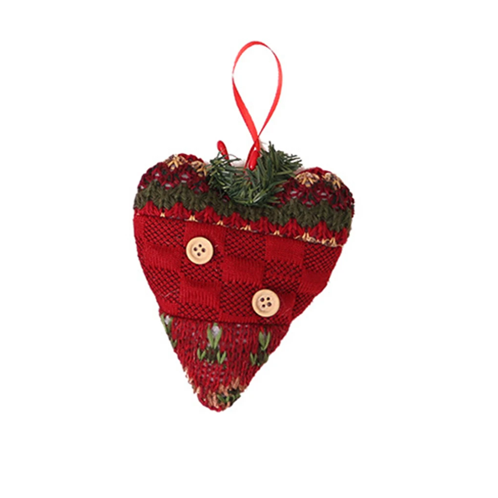 Новая модная Рождественская елка Топпер висящая палка сердце сушилка для обуви звезда кулон рождественские Ёлочные украшения кнопка игрушка Navidad - Цвет: NO.4