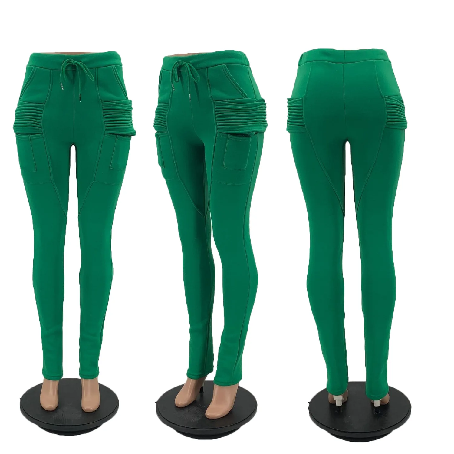 Jogging Pants Thick Stacked Sweatpants Wholesale Ruched Sweatpants