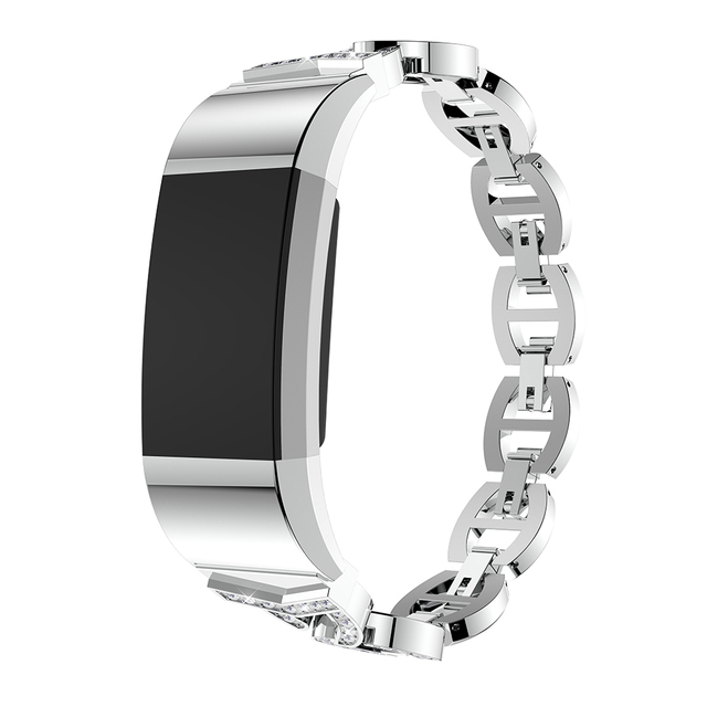 Fitbit Charge 2 diamond-studded 8-character jewelry buckle watch for Fitbit Charge 2 new sport style watch strap accessories