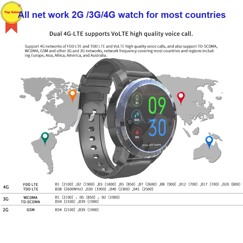 Новая мода MTK 6739 Smatwatch две системы android os lite os 4G 1,39 ''AM OLED 800mAh 8.0MP wifi gps Смарт часы телефонный звонок