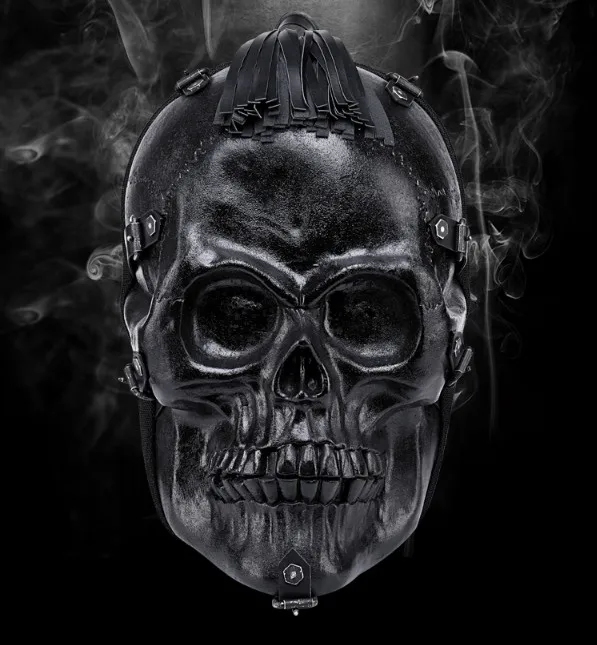 unisex casual backpack computer bag 3D Skull Relief Pirates of the Caribbean MotorcycleBag hip hop hot fashion | Багаж и сумки