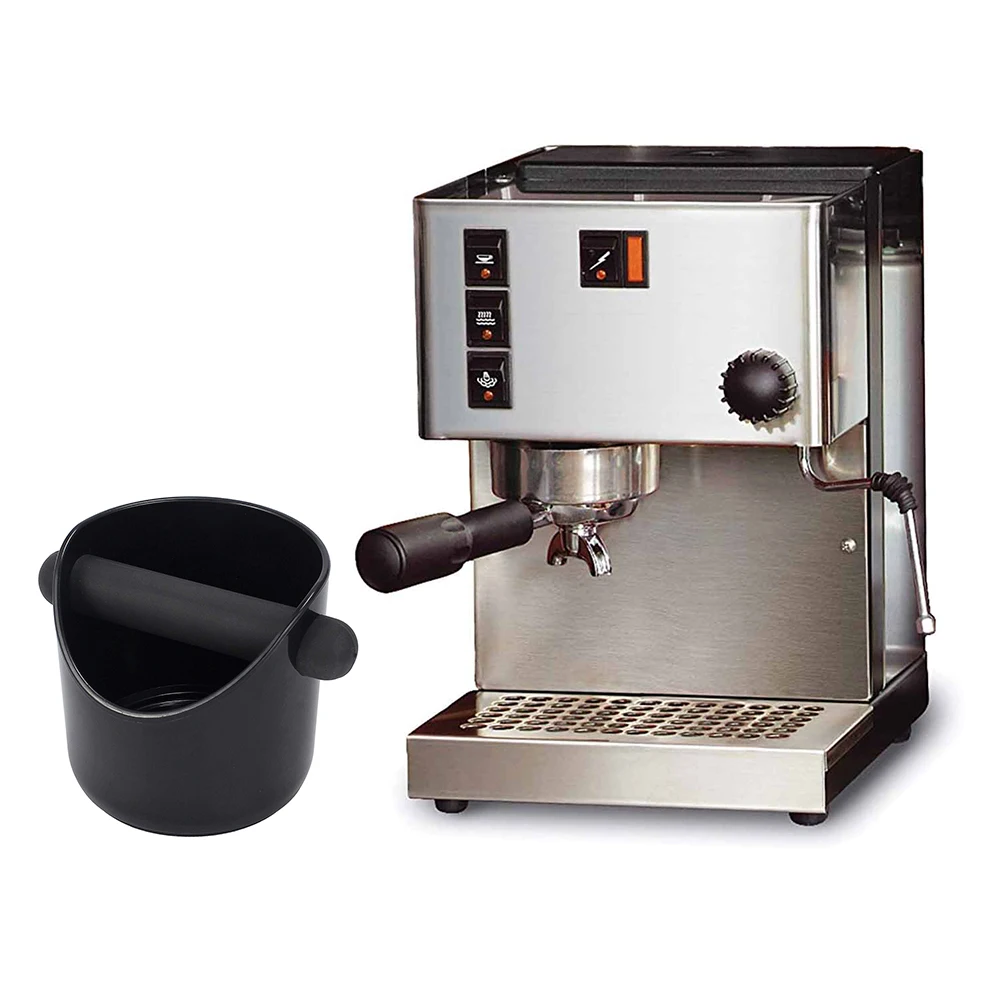 

Espresso Container Coffee Grind Knock Box And Shock-absorbent Espresso Knock Box Anti Slip Dump Bin Coffee Bucket For Barista