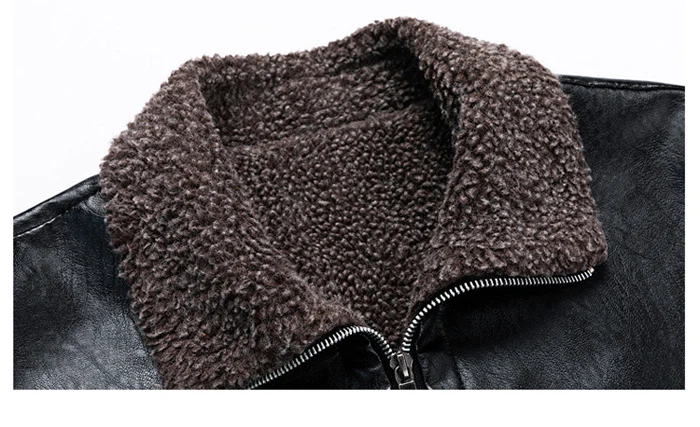 Зима плюс 6XL 7XL 8XL Размер зимняя мужская мотоциклетная куртка из искусственной кожи модная теплая бейсбольная куртка из искусственной кожи
