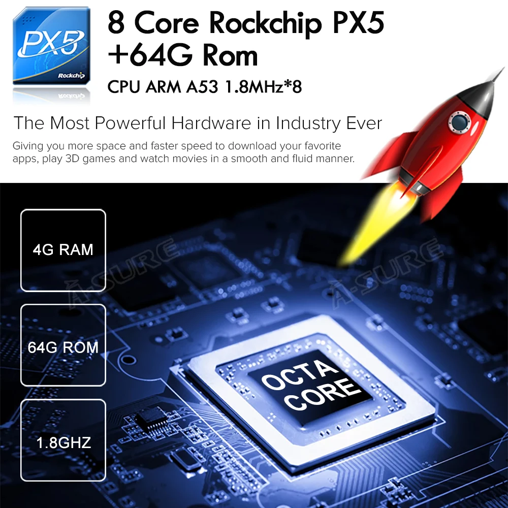 A Sure 9 дюймов 8 ядро 64 ГБ ROM Android AutoRadio GPS навигация для Volkswagen VW Polo Tiguan Golf 5 6 Passat b6 Caddy T5
