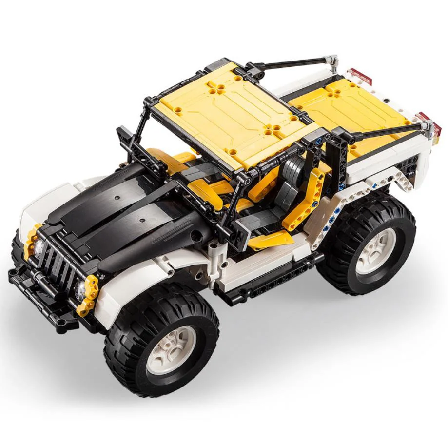 

Technics building block car orv jeeps Trcuck 2.4Ghz radio remote control vehicle bricks app rc vehicle toys for boys gifts