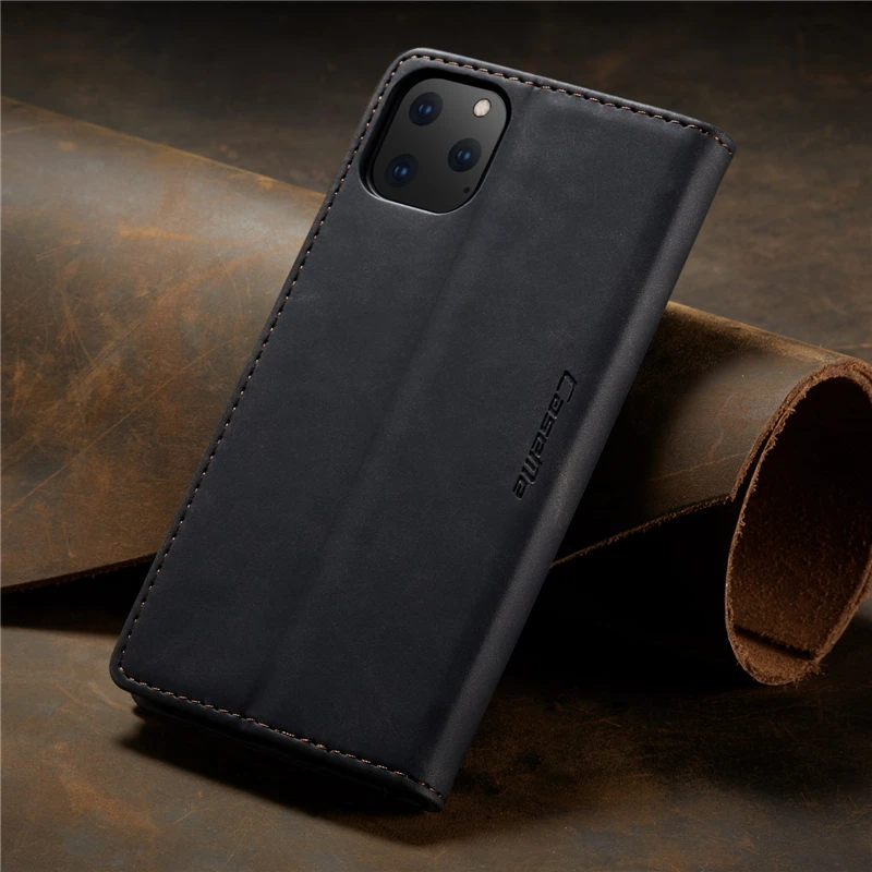 Роскошный флип-чехол-кошелек для IPhone 7, 8, 6, 6s Plus, X, XR, XS, MAX, 11 Pro, Max, 5 5S, Магнитный кожаный держатель для карт, подставка, чехол для телефона