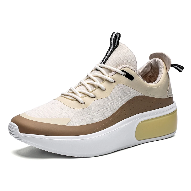 Basket Femme/Женская обувь для тенниса на платформе с воздушной подушкой; женские розовые кроссовки на массивном каблуке; женская спортивная обувь; tenis feminino; Размеры 35-42